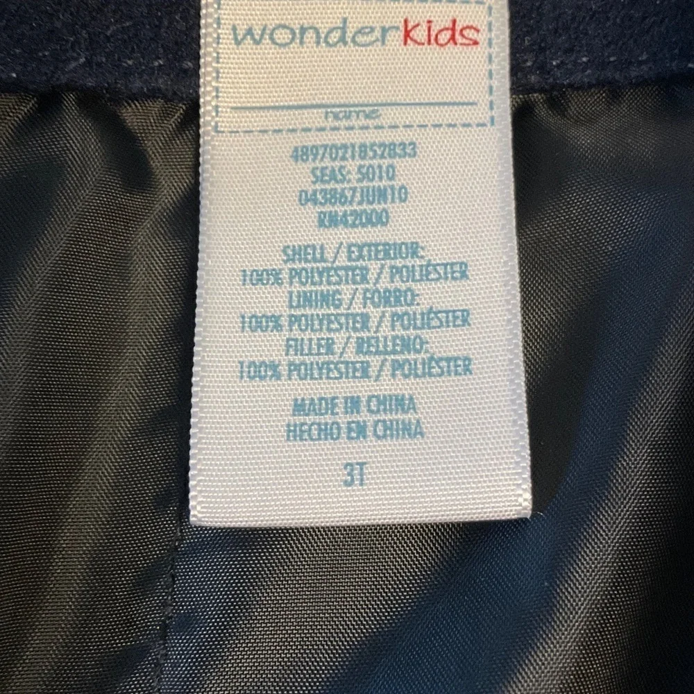 Wonderkids Navy Pea Coat for Kids